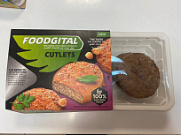 Полуфабрикаты растительные формованные замроженные "Foodgital Сгедуеы with vegetable protein: PLANT-BASED BURGER"